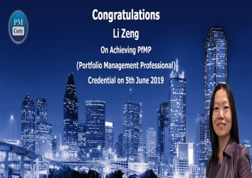 Congratulations Li On Achieving PfMP..!