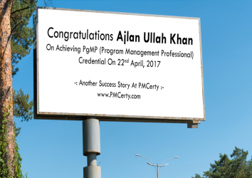 Congratulations Ajlan on Achieving PgMP..!