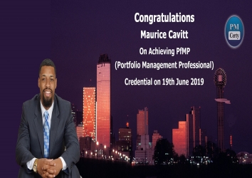 Congratulations Dr. Maurice On Achieving PfMP..!