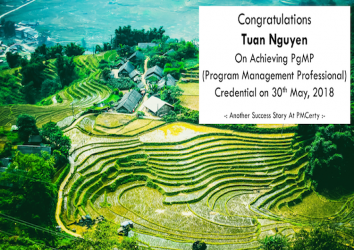Congratulations Tuan on Achieving PgMP..!